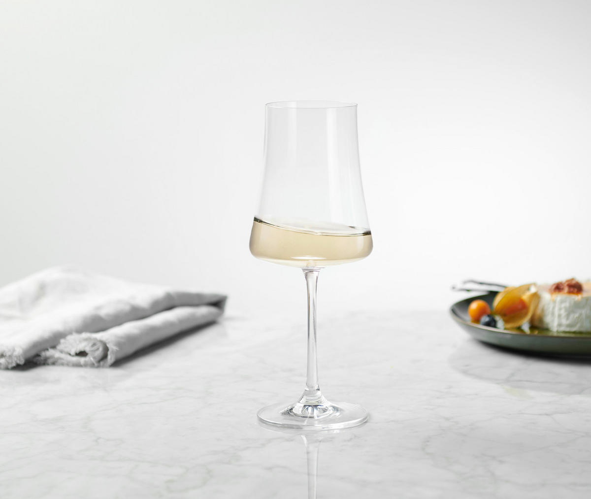 PAHAR PENTRU VIN - străveziu, Design, sticlă (0,46l) - Novel