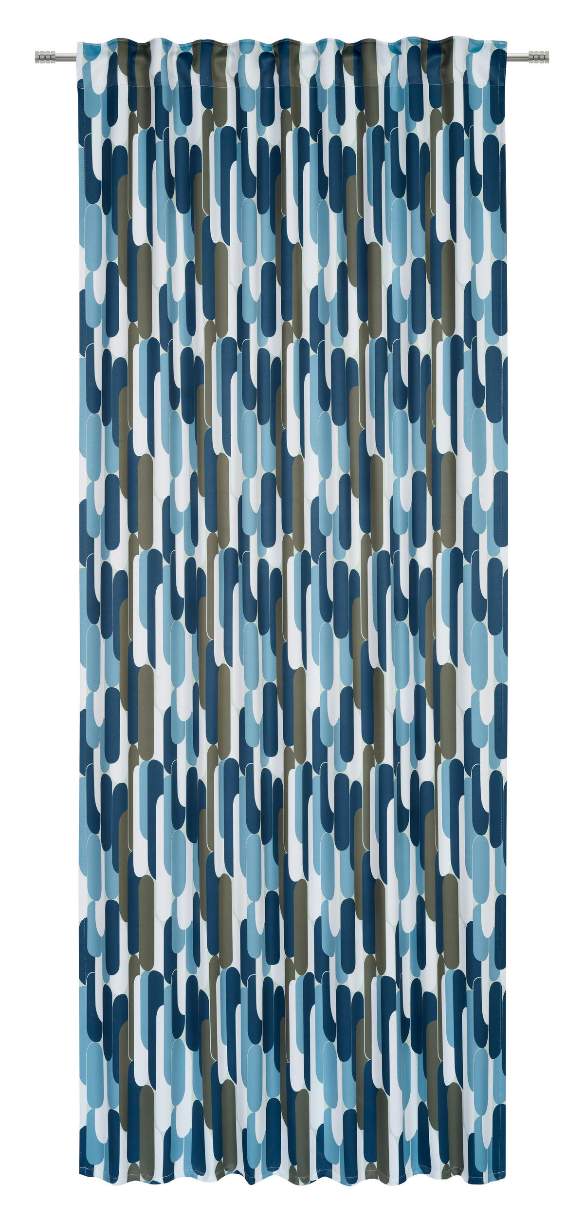 FERTIGVORHANG Verdunkelung  - Türkis/Blau, Trend, Textil (140/245cm) - Esposa