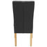 STUHL Webstoff Eiche massiv Anthrazit, Eichefarben - Eichefarben/Anthrazit, KONVENTIONELL, Holz/Textil (45/99/66cm) - Venda