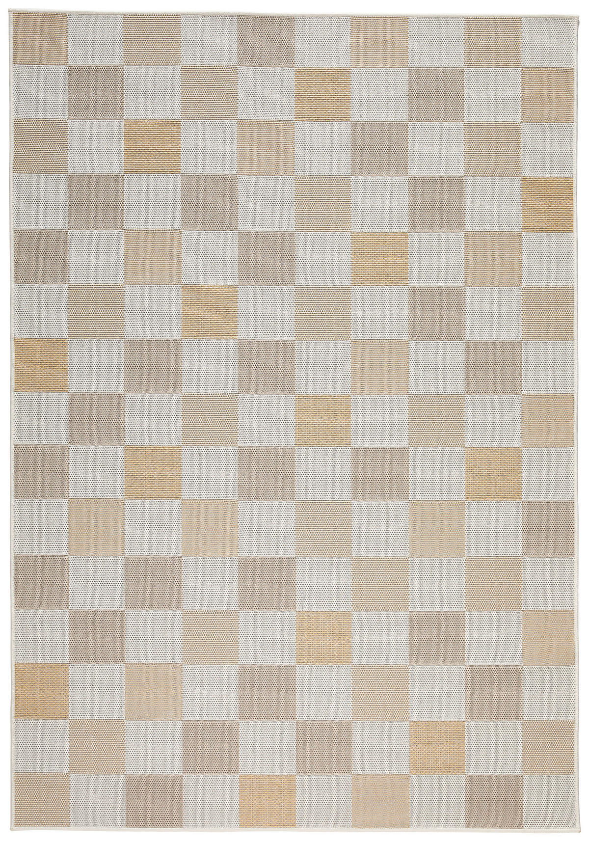 OUTDOORTEPPICH 120/170 cm Gelb, Beige  - Gelb/Beige, Design, Textil (120/170cm) - Novel