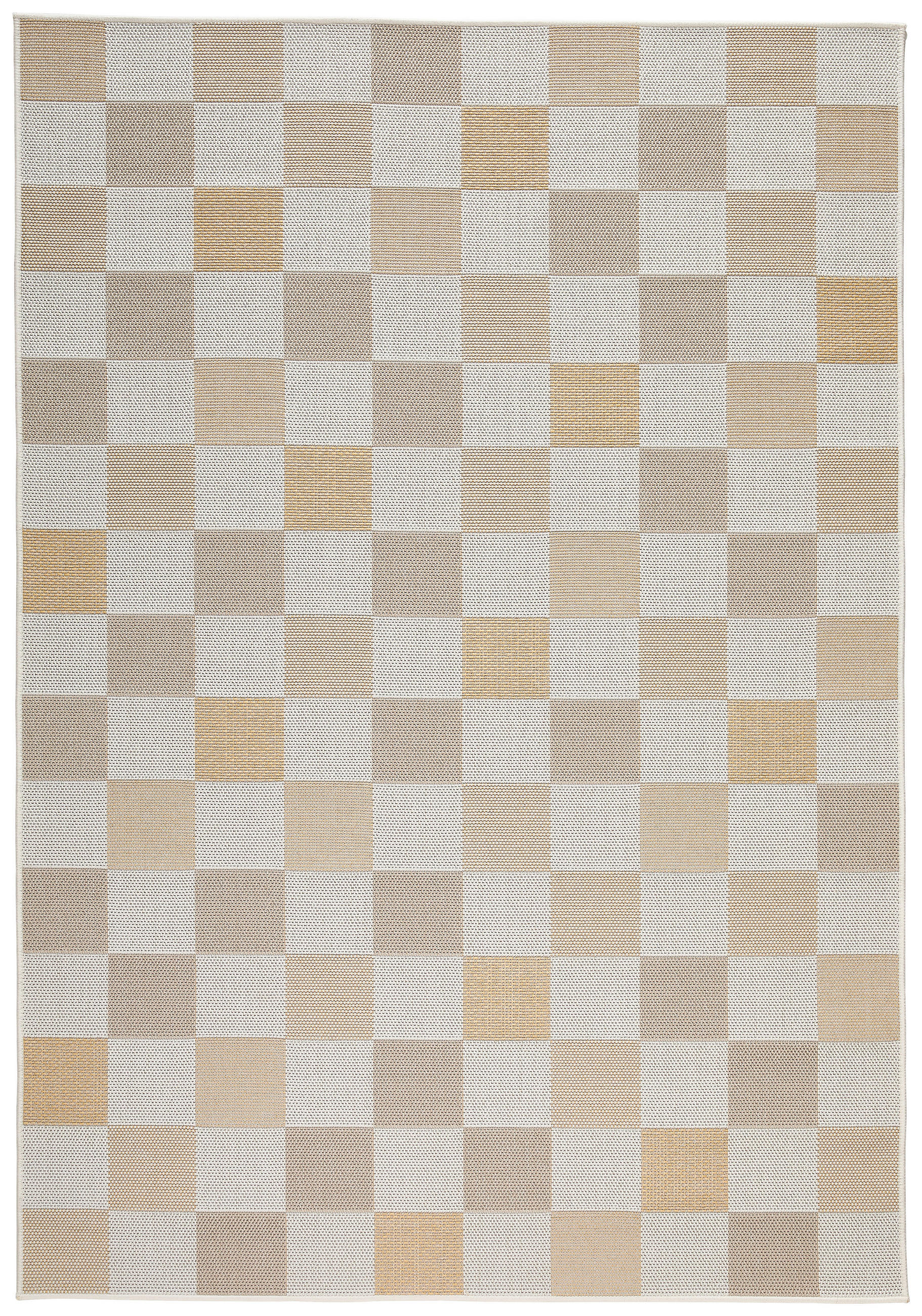 Novel Outdoorteppich Gelb, Beige 80x150 cm