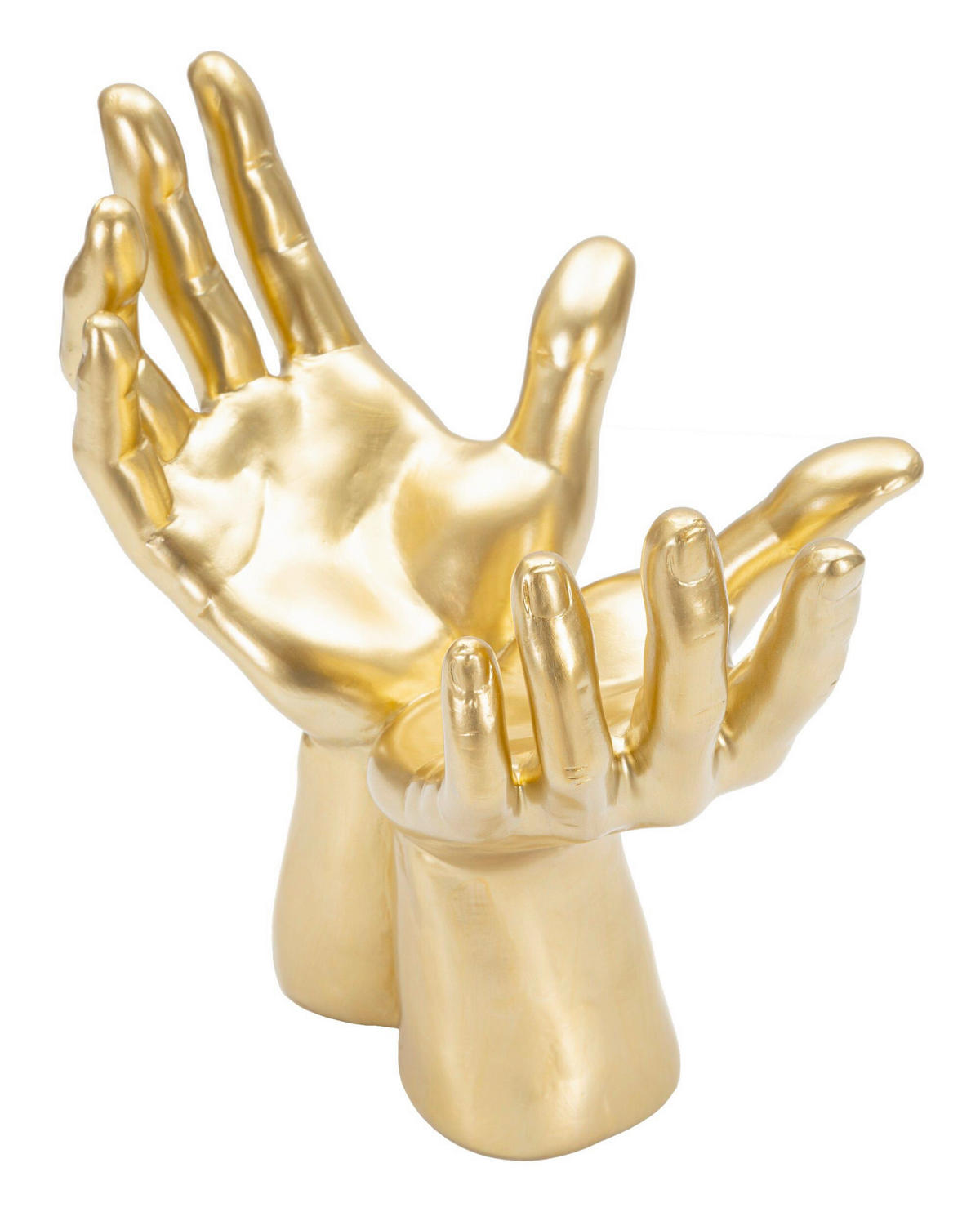 SKULPTUR - Goldfarben, Basics, Kunststoff (25/24/15cm)
