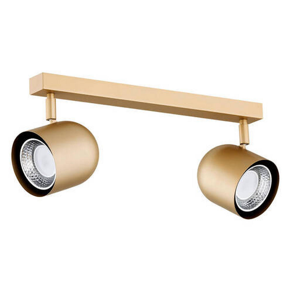 DECKENLEUCHTE Argon Isola 19,5/11,5/48 cm   - Goldfarben, Design, Metall (19,5/11,5/48cm)