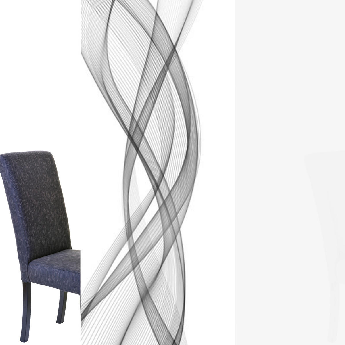 FLÄCHENVORHANG FERROLA, 5-TLG.  5 Stück  blickdicht   60/245 cm  - Grau, Basics, Textil (60/245cm)