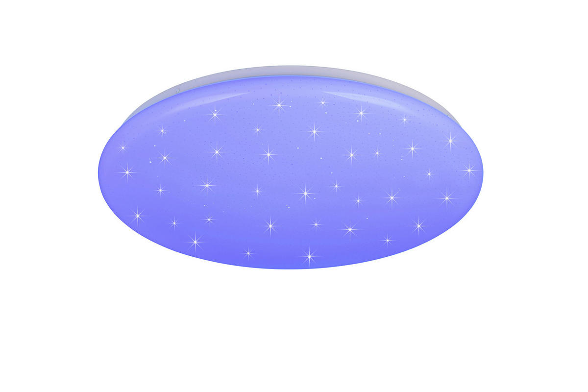 LED PLAFONJERA - bela, Osnovno, plastika (48,5/7cm)
