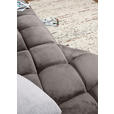 ECKSOFA Grau Flachgewebe  - Schwarz/Grau, MODERN, Kunststoff/Textil (235/275cm) - Landscape