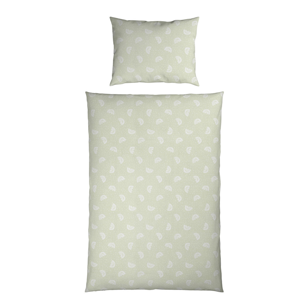 BABYBETTWÄSCHE Webstoff 100/135 cm  - Grün, Basics, Textil (100/135cm) - My Baby Lou