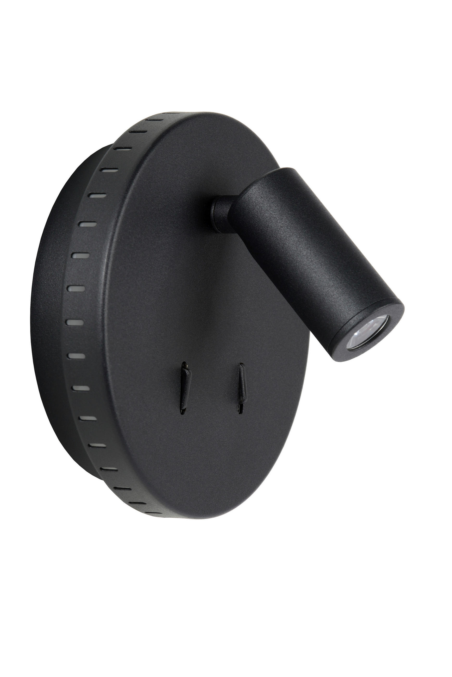 WANDLEUCHTE 14/14/10.5 cm   - Schwarz, Basics, Metall (14/14/10.5cm) - Lucide