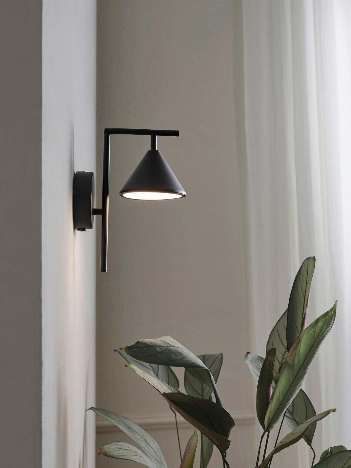 LED-WANDLEUCHTE 12/19.5/25.5 cm   - Design, Kunststoff (12/19.5/25.5cm) - Osram