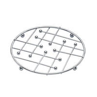 PODMETAČ ZA LONAC Lifestyle  - srebrne boje, Konvencionalno, metal (22cm) - Justinus