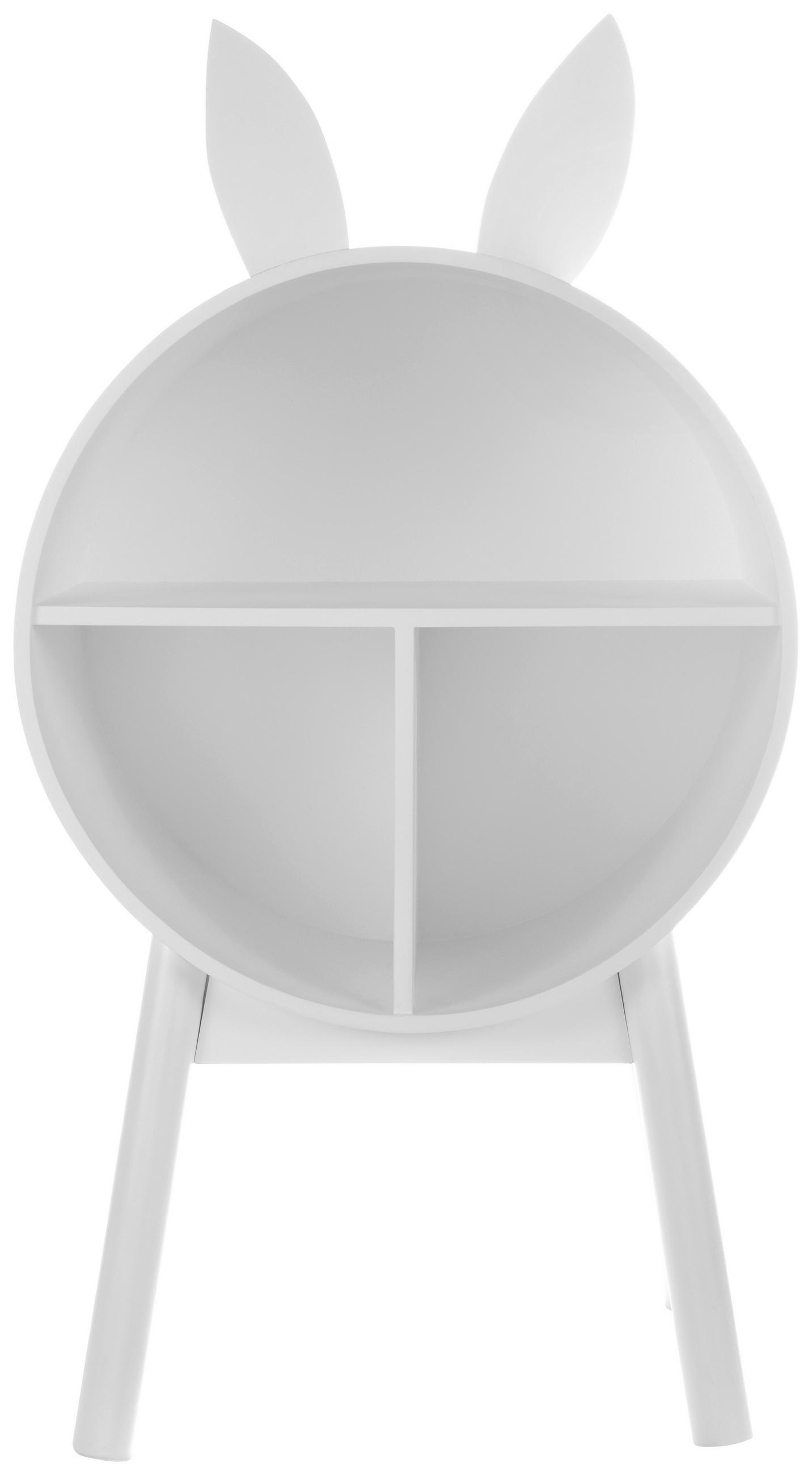 KINDERREGAL Kiefer Weiß  - Weiß, Basics, Holz/Holzwerkstoff (38/72/20cm) - My Baby Lou