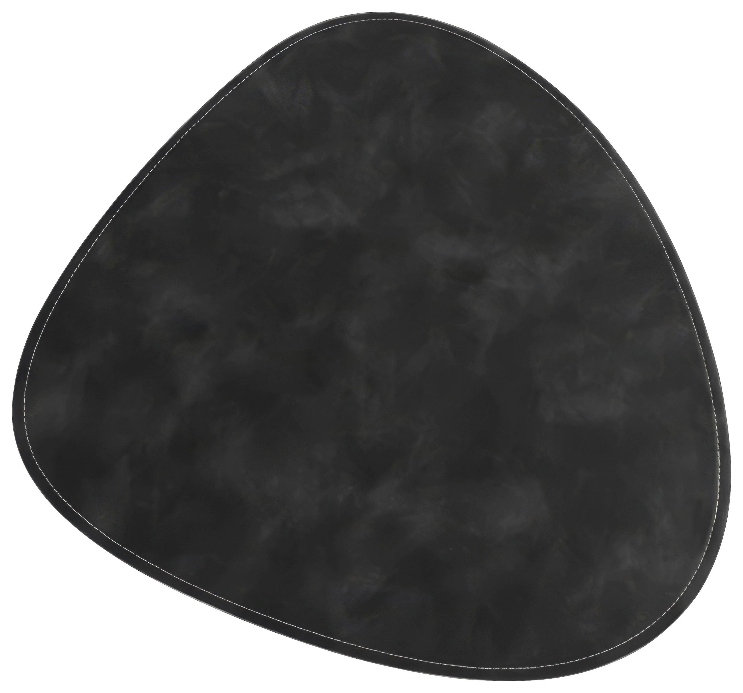 TISCHSET Dieter Knoll Kunststoff Schwarz  - Schwarz, Design, Kunststoff (46/0,03/44cm) - Dieter Knoll