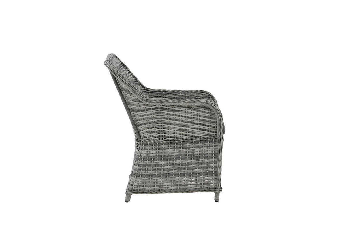 UTESTOLAR SET i metall, textil grå  - grå, Klassisk, metall/textil (65/92/75cm) - Gardenson