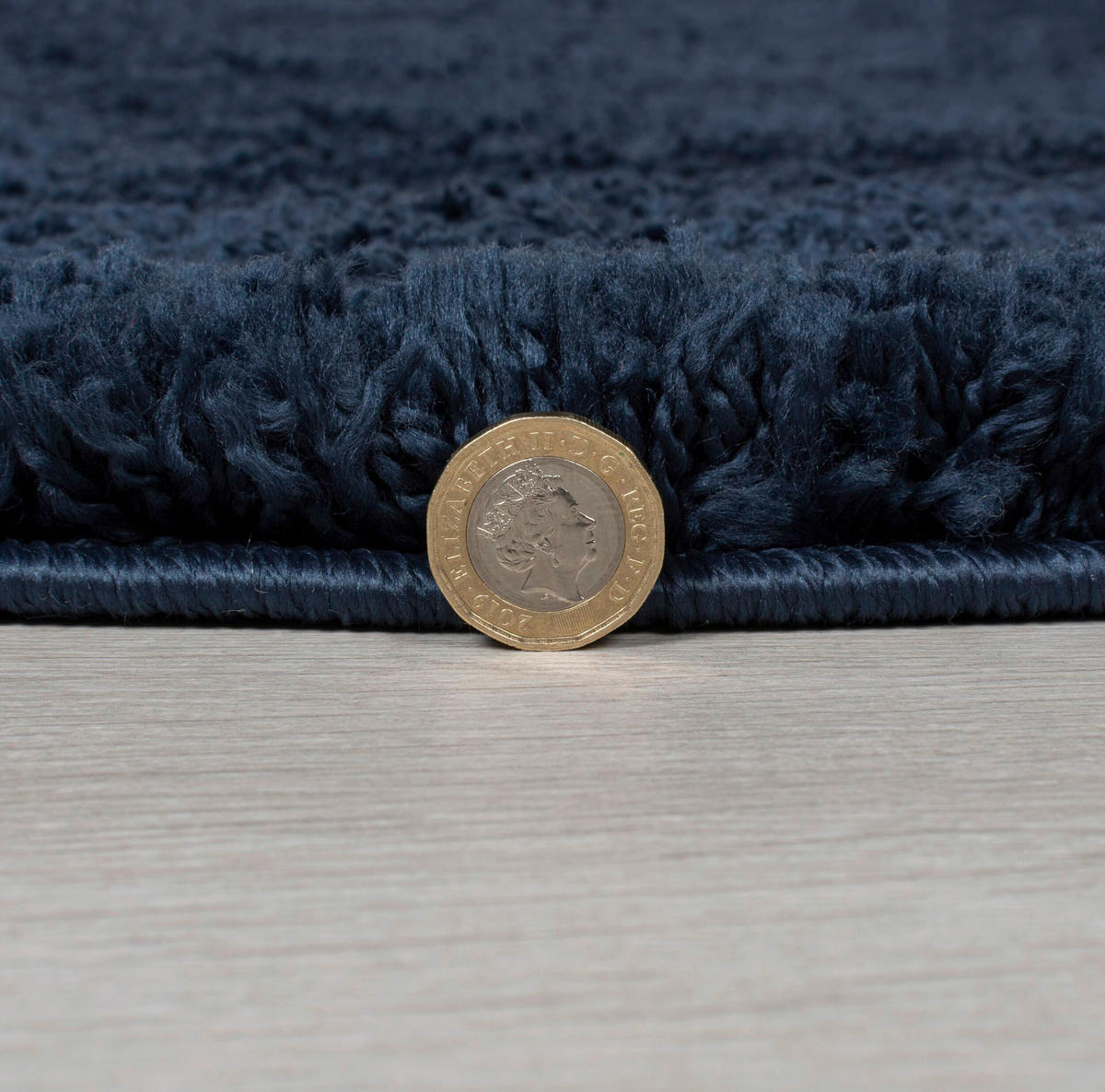 SHAGGY 120/170 cm Flair Rugs Blau, Dunkelblau  - Blau/Dunkelblau, Basics, Textil (120/170cm) - Xora