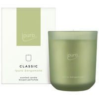 KERZE IM GLAS - Grün, Basics, Glas/Paraffin (9/9/11,5cm) - Ipuro