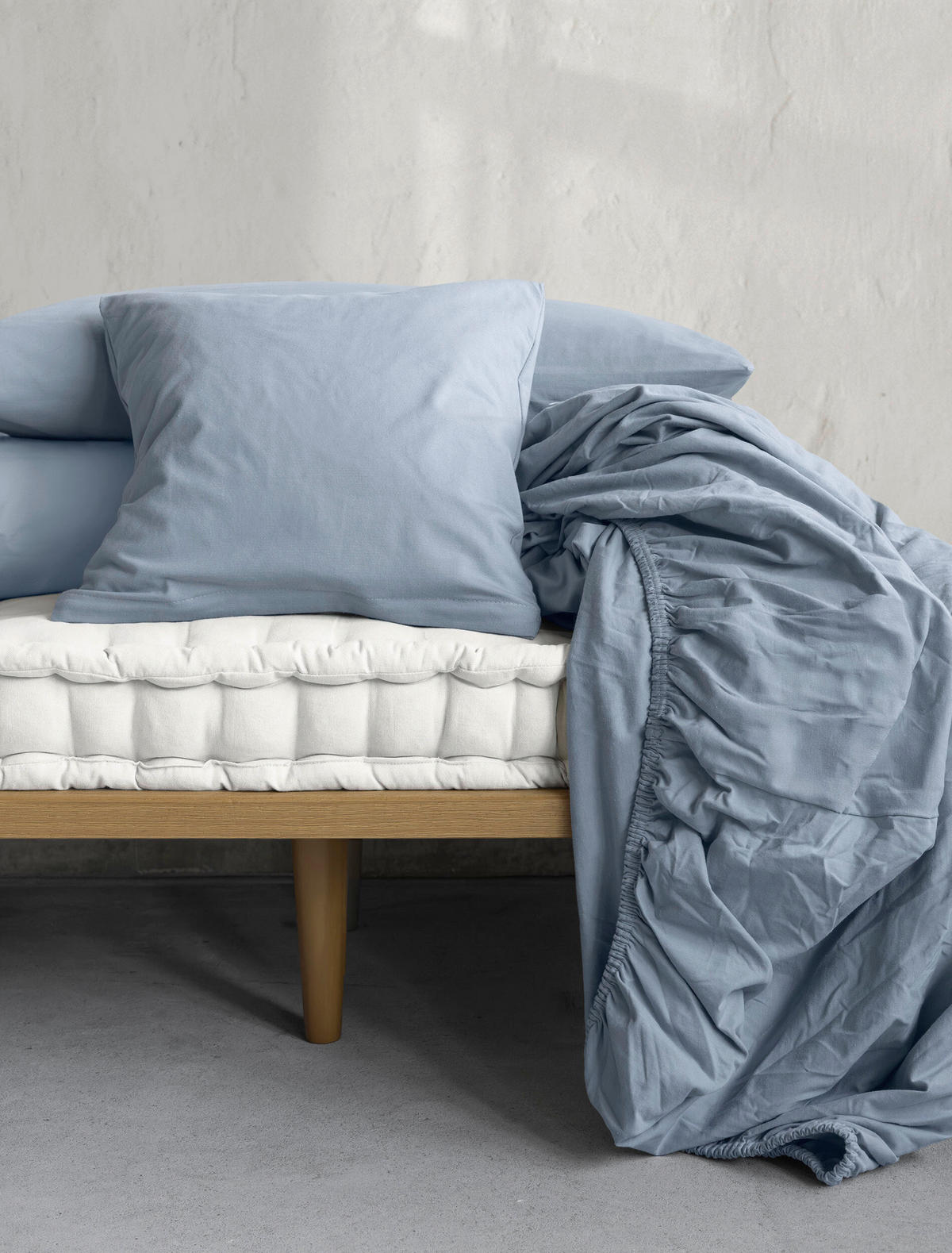 KOPFKISSENBEZUG 40/40 cm  - Blau, KONVENTIONELL, Textil (40/40cm) - Irisette