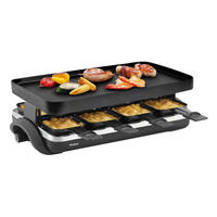 RACLETTE-GRILL  - Schwarz, Design, Metall (24,50/13/45cm) - Trisa Electronics