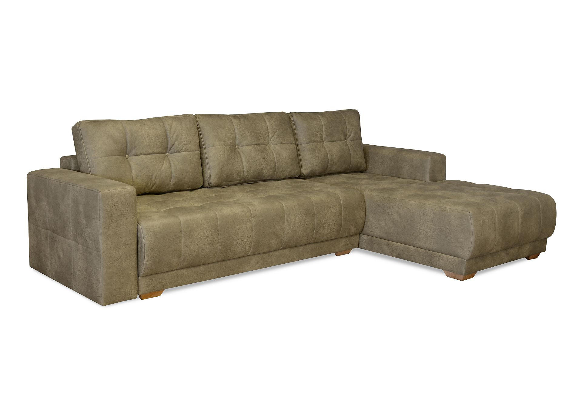 KUTNA GARNITURA drvo, tekstil, drvni materijal  bež   - bež/boje bukve, Moderno, drvni materijal/drvo (277/185cm) - Carryhome