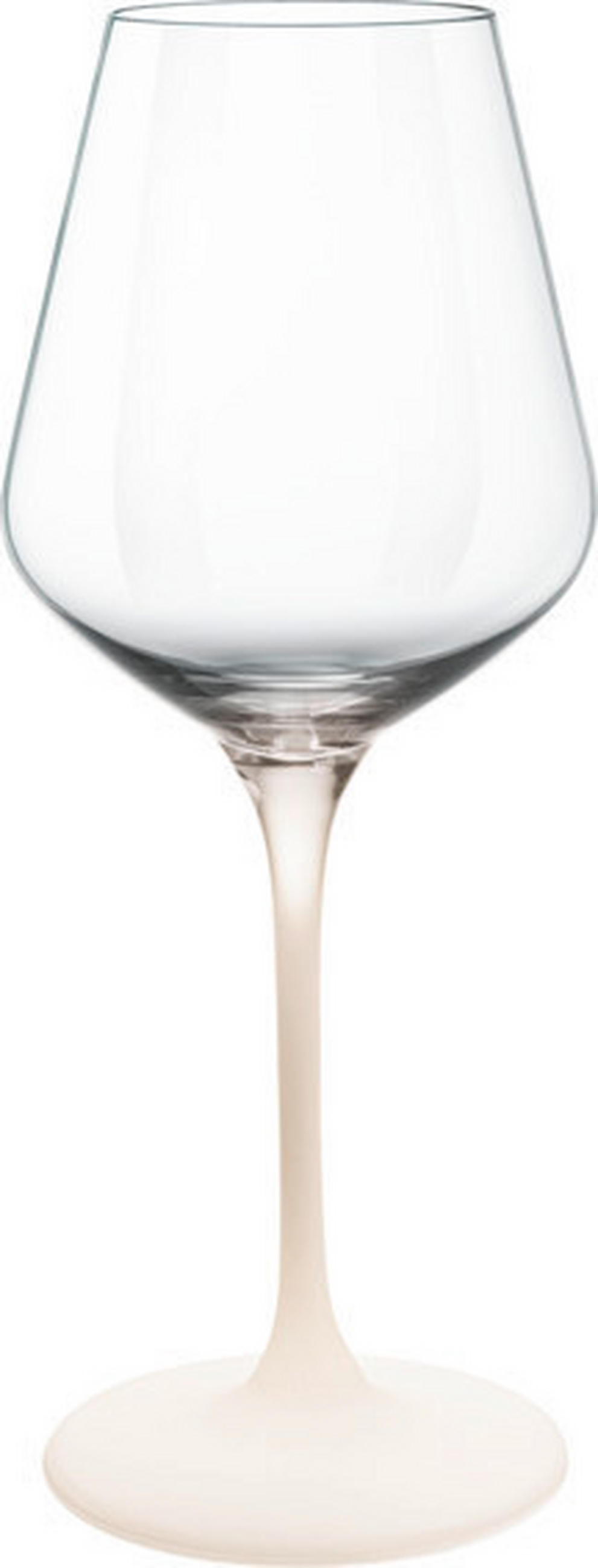 SET ČAŠA  4-dijelni   Manufacture Rock blanc  - bijela/prozirno, Konvencionalno, staklo (380ml) - Villeroy & Boch