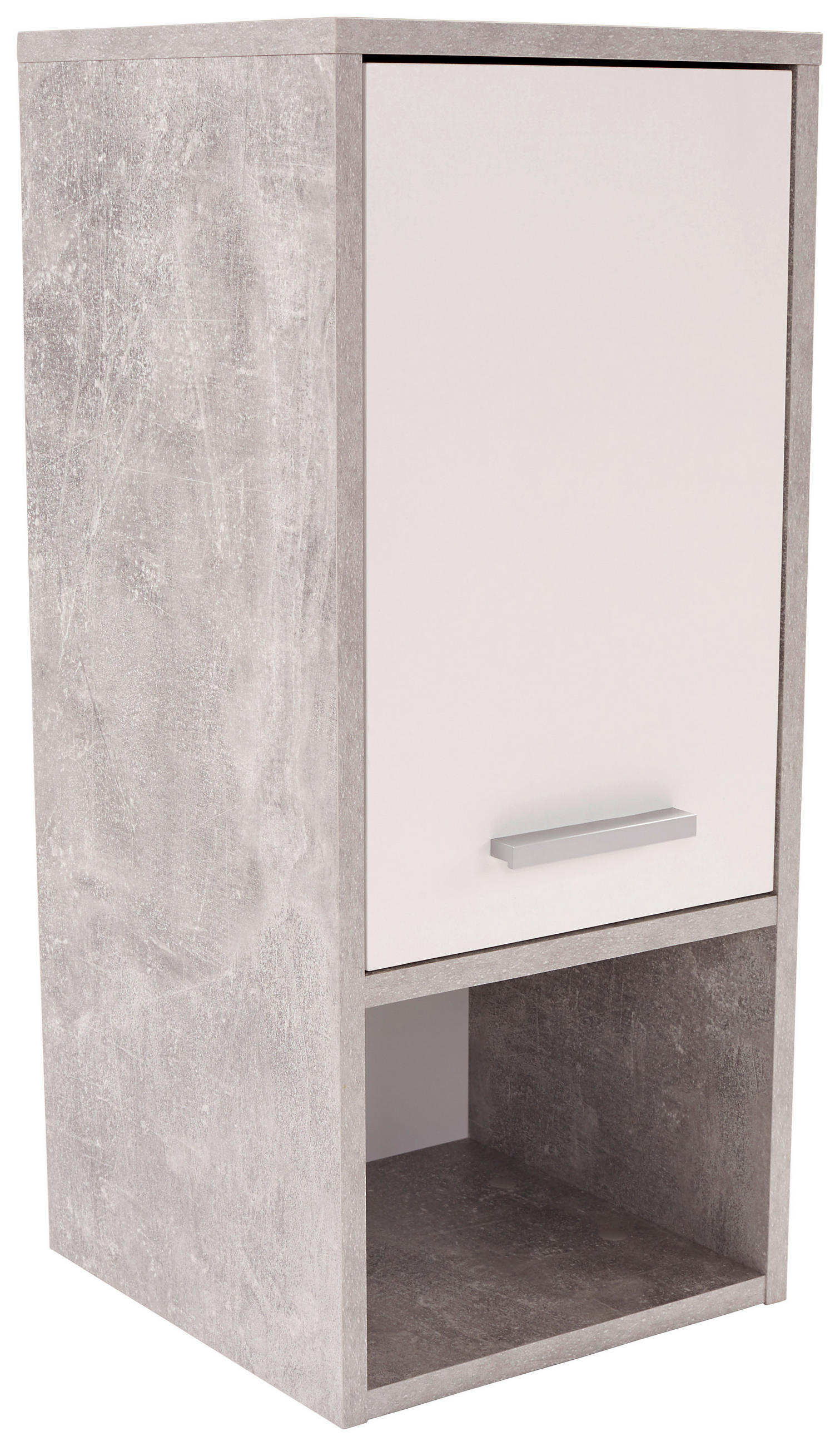 HÄNGESCHRANK 32/68/28 cm  - Chromfarben/Hellgrau, MODERN, Holzwerkstoff/Kunststoff (32/68/28cm) - MID.YOU