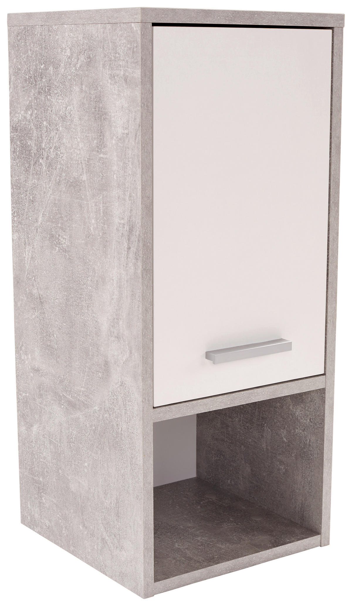 HÄNGESCHRANK 32/68/28 cm  - Chromfarben/Hellgrau, MODERN, Holzwerkstoff/Kunststoff (32/68/28cm) - MID.YOU