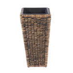 PFLANZTOPF Dunkelbraun  - Dunkelbraun, LIFESTYLE, Naturmaterialien/Kunststoff (27/27/52cm) - Landscape