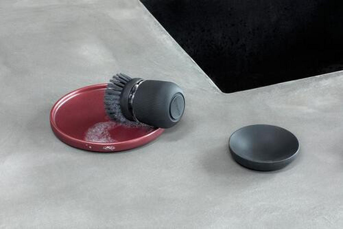 ŠČETKA ZA POMIVANJE - temno siva, Design, umetna masa (8,5/10,5/8,5cm) - Brabantia