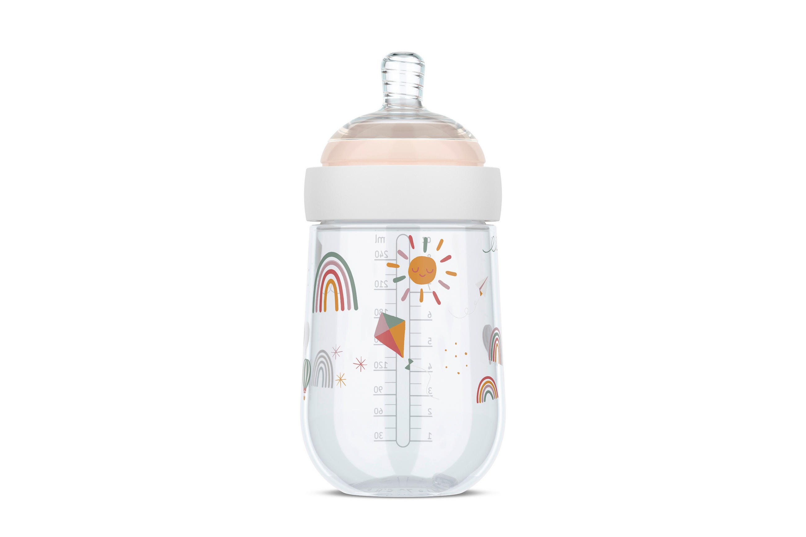 BABYFLASCHE 230 ml  - Multicolor, Basics, Kunststoff (7cm) - Mepal