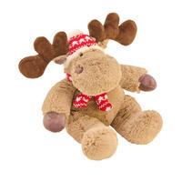DEKOELCH - Beige, LIFESTYLE, Textil (25cm) - X-Mas