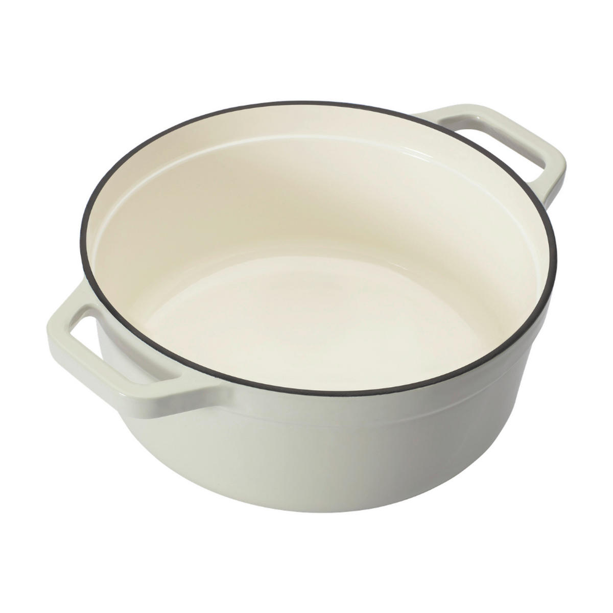 BRÄTER  - Edelstahlfarben/Creme, Basics, Metall (24/10cm) - CHEF CUISINE
