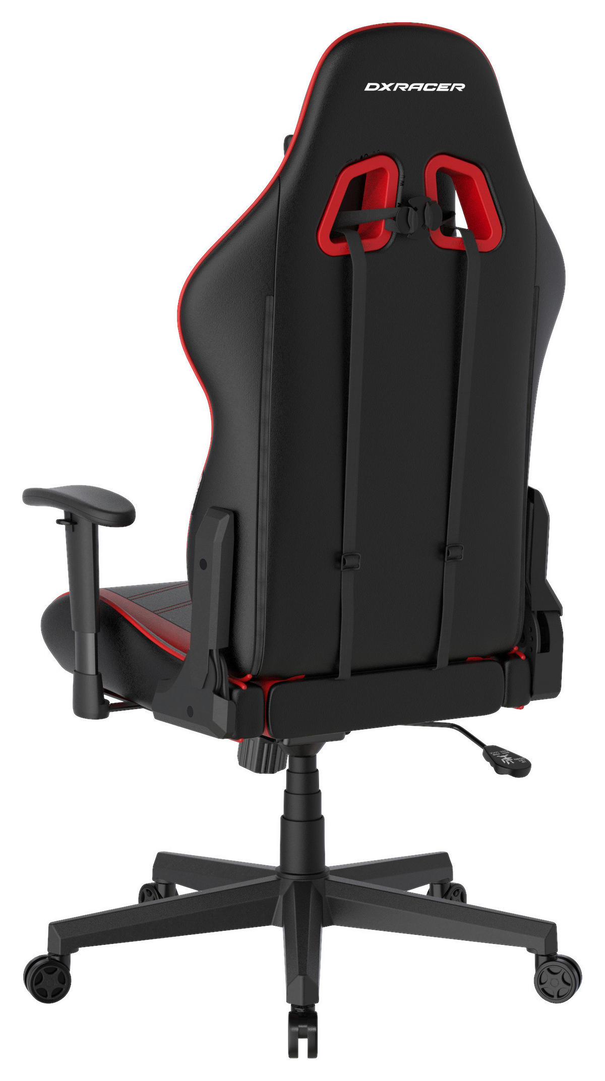GAMINGSTUHL Rot, Schwarz Kunststoff, Textil   - Rot/Schwarz, MODERN, Kunststoff/Textil (67/126/67cm) - Dxracer