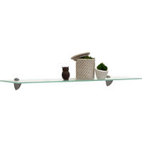 GLASABLAGE78/0,6/18 cm Weiss  - Weiss, Konventionell, Glas (78/0,6/18cm) - Boxxx