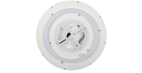 LED-DECKENLEUCHTE 30/30/10 cm  - Weiß, Basics, Kunststoff (30/30/10cm) - Novel