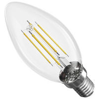 FILAMENTOVÁ LED ŽÁROVKA E14 - Basics, plast (3.5/3.5/9.7cm)