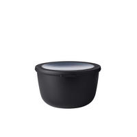 VORRATSDOSE CIRQULA 2 L  - Klar/Schwarz, KONVENTIONELL, Kunststoff (20,2/19,2/11,5cm) - Mepal