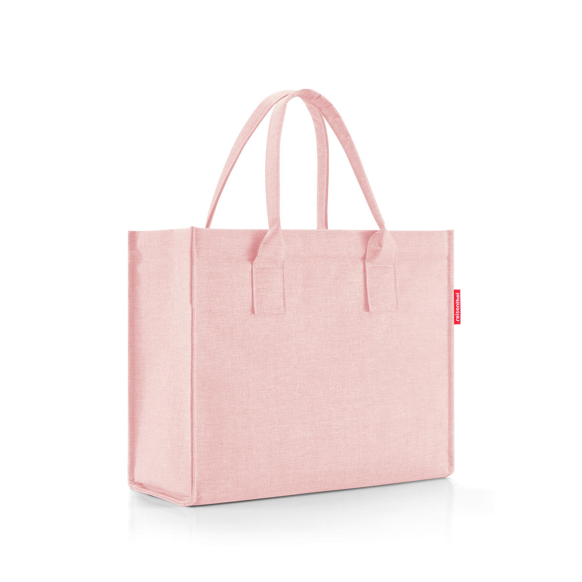 EINKAUFSTASCHE Daily shopper twist blush  - Hellrosa, Basics, Textil (42/35/17cm) - Reisenthel