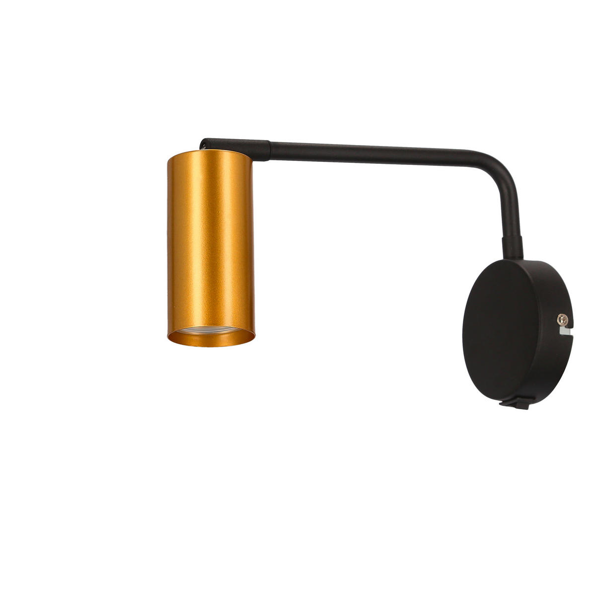 WANDLEUCHTE 9/31/15 cm   - Goldfarben/Schwarz, Design, Metall (9/31/15cm)
