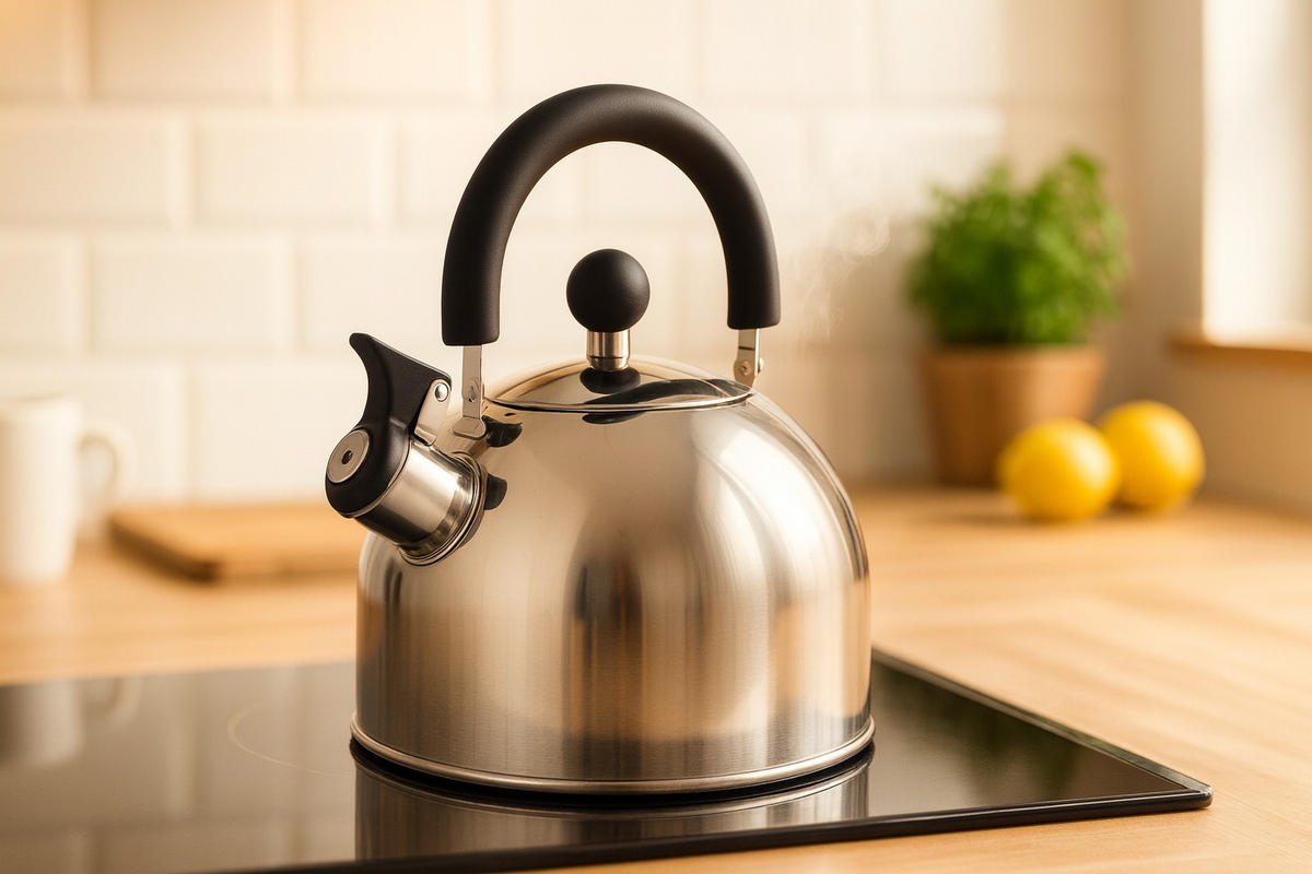 TEEKESSEL MICHELINO  - Silberfarben, Basics, Metall (18/16/18cm)