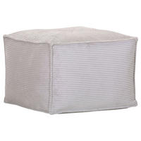 HOCKER Cord Naturfarben  - Naturfarben, KONVENTIONELL, Textil (65/45cm) - Carryhome