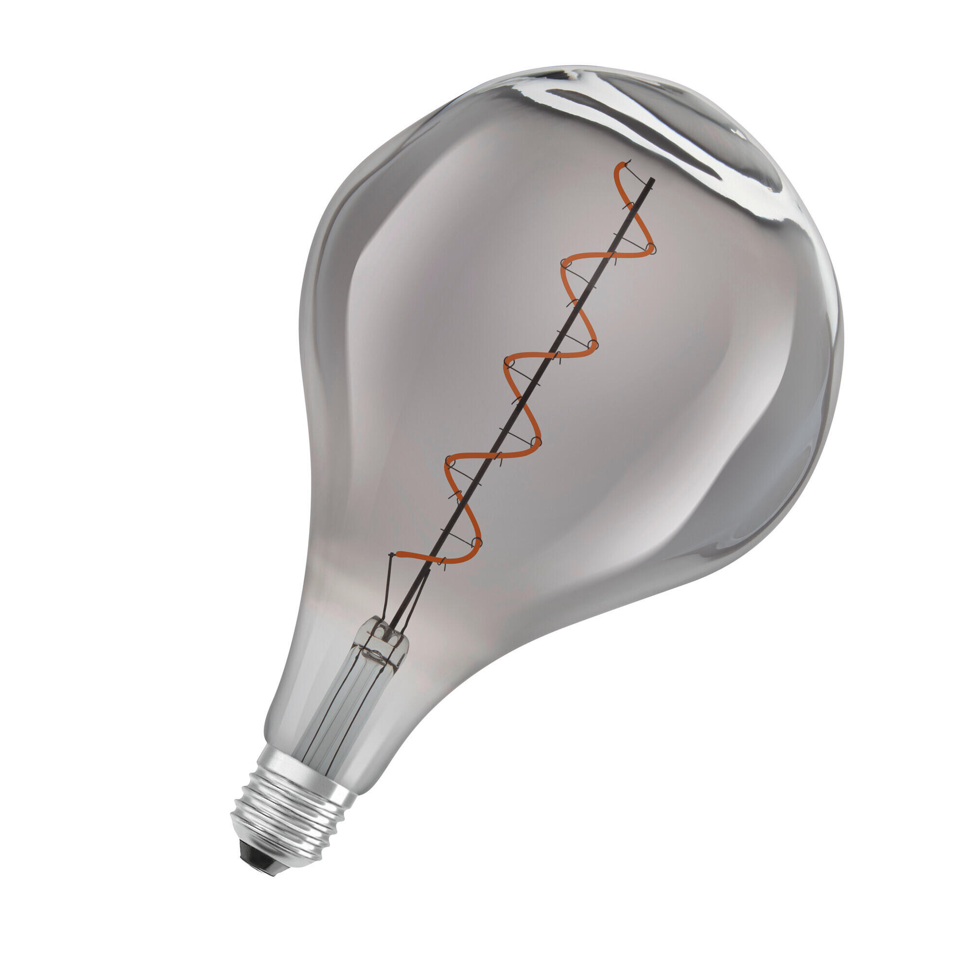 LED-LEUCHTMITTEL   E27 4,5 W  - Hellgrau, Basics, Glas (16,5/27cm) - Ledvance