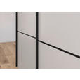 SCHWEBETÜRENSCHRANK 242/223/68 cm 3-türig Grau  - Schwarz/Grau, KONVENTIONELL, Holzwerkstoff/Metall (242/223/68cm) - Novel