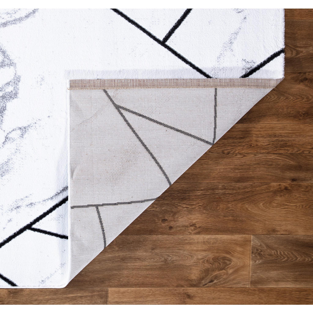 Thumbnail - Novel Webteppich 39220, Hellgrau, Textil, geometrisch, rechteckig, 200x290 cm, Teppiche & Böden, Teppiche, Moderne Teppi...