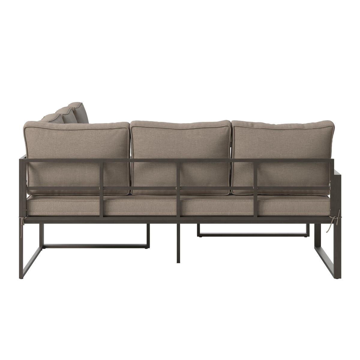 VRTNA GARNITURA   metal, plastika  bež    - bež, Moderno, metal/plastika (176/182cm) - Ambia Garden