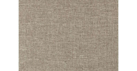 SCHLAFSOFA in Webstoff Braun  - Silberfarben/Braun, KONVENTIONELL, Kunststoff/Textil (207/94/90cm) - Venda