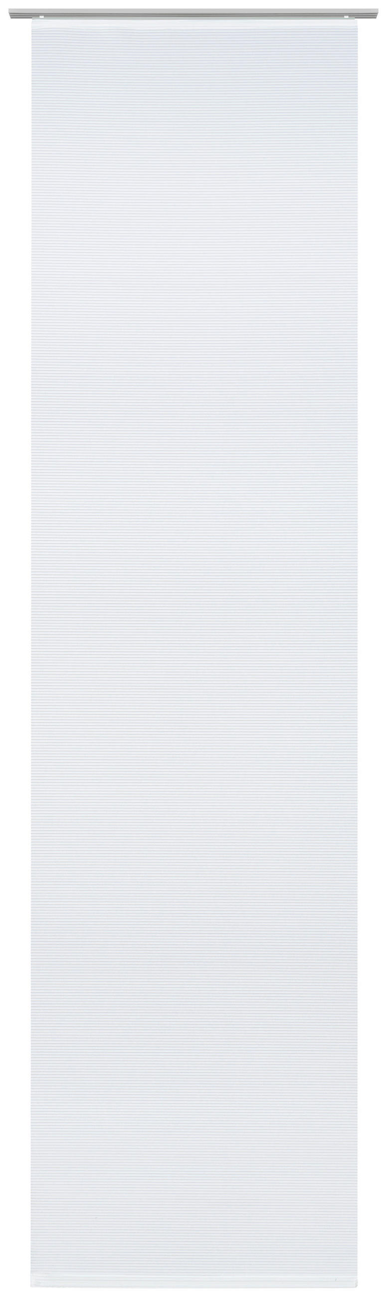 PANELNA ZAVESA   60/255 cm   - bela, Design, tekstil (60/255cm) - Novel