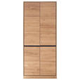 AKTENSCHRANK Asteiche Eiche Bianco  - Eiche Bianco, KONVENTIONELL, Holz/Holzwerkstoff (86/198/40cm) - Linea Natura