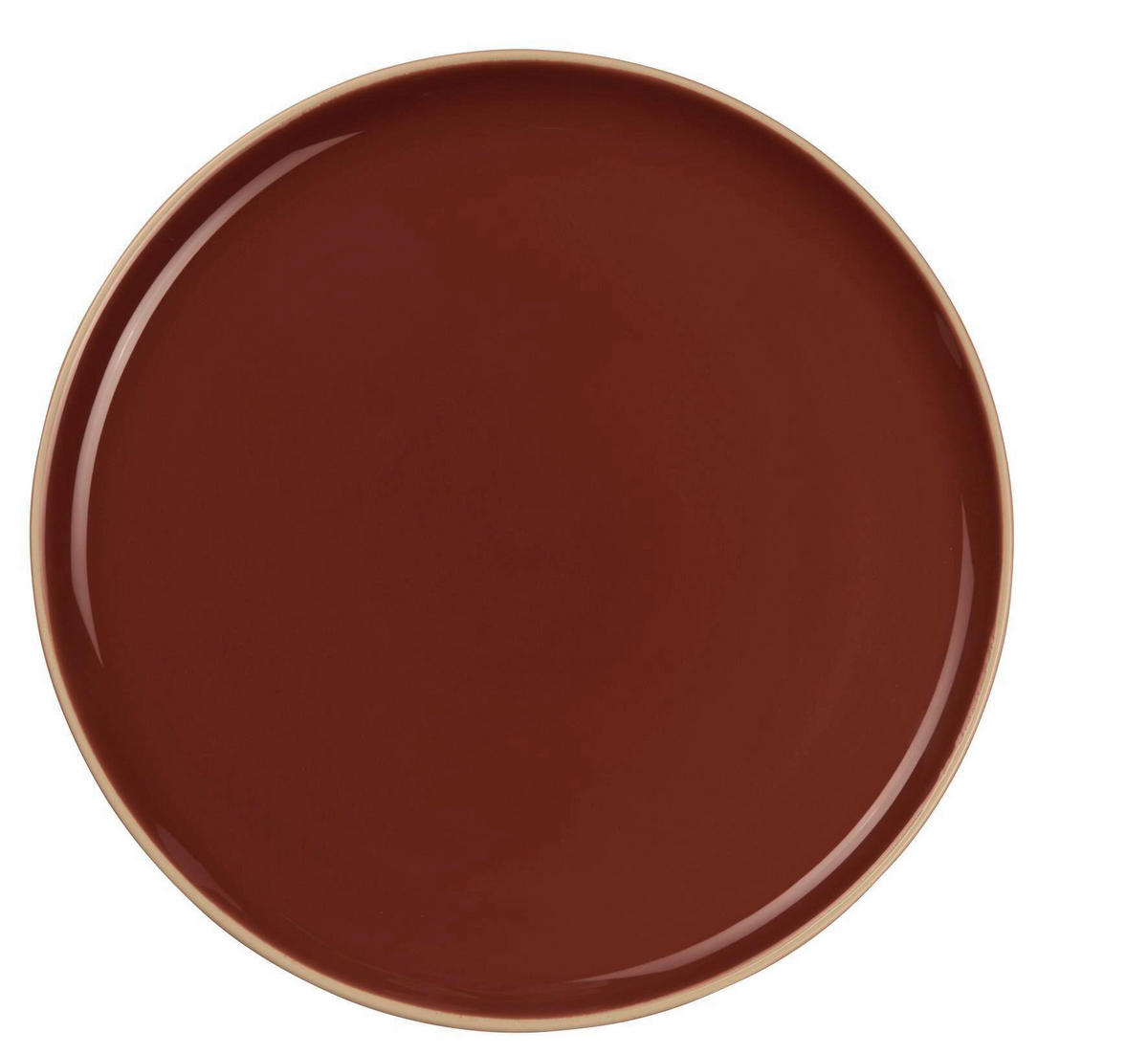 TELLER Rot 26,5 cm semana  - Rot, KONVENTIONELL, Keramik (26,5cm) - ASA