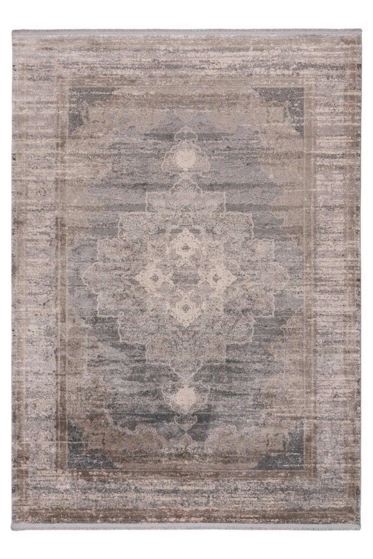 TEPPICH 160/230 cm  - Silberfarben, Basics, Textil (160/230cm)