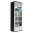 HÄNGEVITRINE in Graphitfarben, Weiß - Silberfarben/Graphitfarben, Design, Glas/Holzwerkstoff (55/165/41cm) - Xora HÄNGEVITRINE in Graphitfarben, Weiß - Silberfarben/Graphitfarben, Design, Glas/Holzwerkstoff (55/165/41cm) - Xora