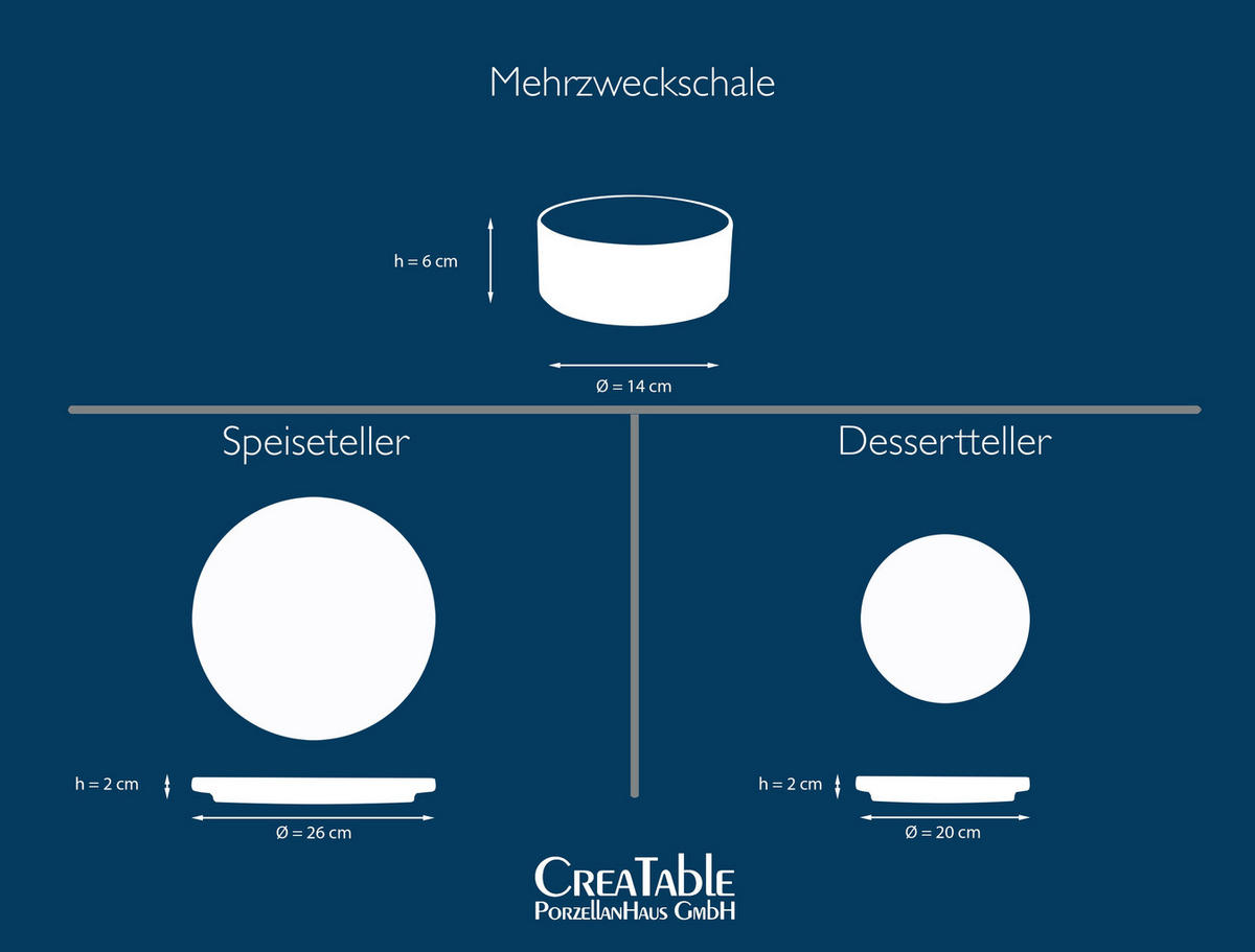 JÍDELNÍ SOUPRAVA, kamenina - bílá/pískové barvy, Trend, keramika - Creatable